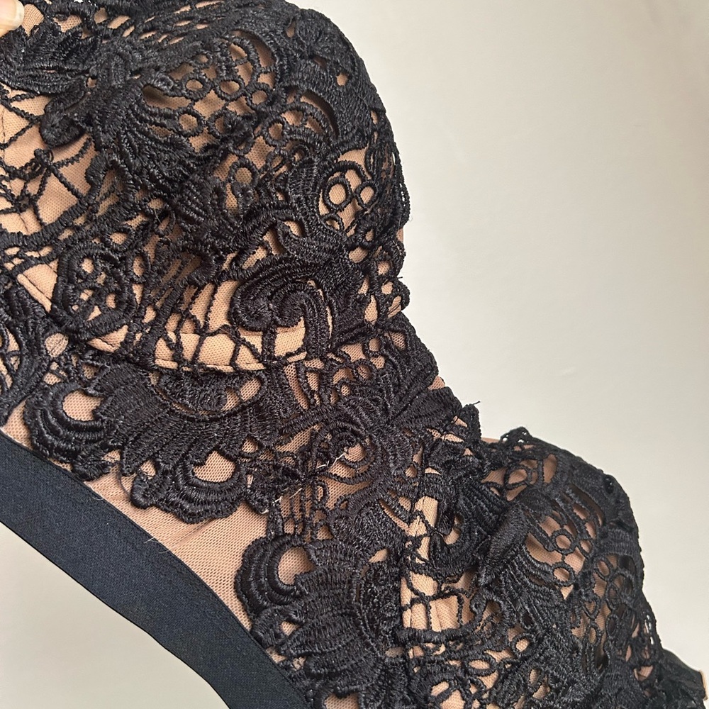 Lace Bralette Black